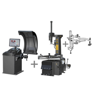 CMB 43 + CTC 22 2V + HP2 set vyvažovačky, zouvačky a pomocného montážního ramene