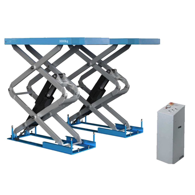 BSL3000U zvedák nůžkový, modrá barva